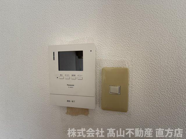 直方市大字感田のアパートのセキュリティ