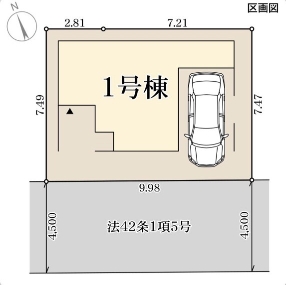 リーブルガーデン藤井寺市梅が園町2期の区画図