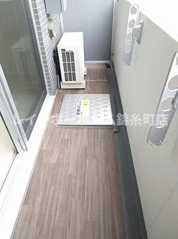 AXAS錦糸町のバルコニー