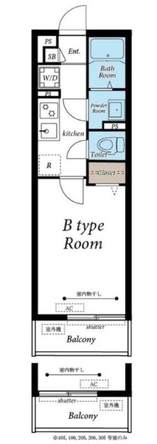 リブリ・Verdeの間取り