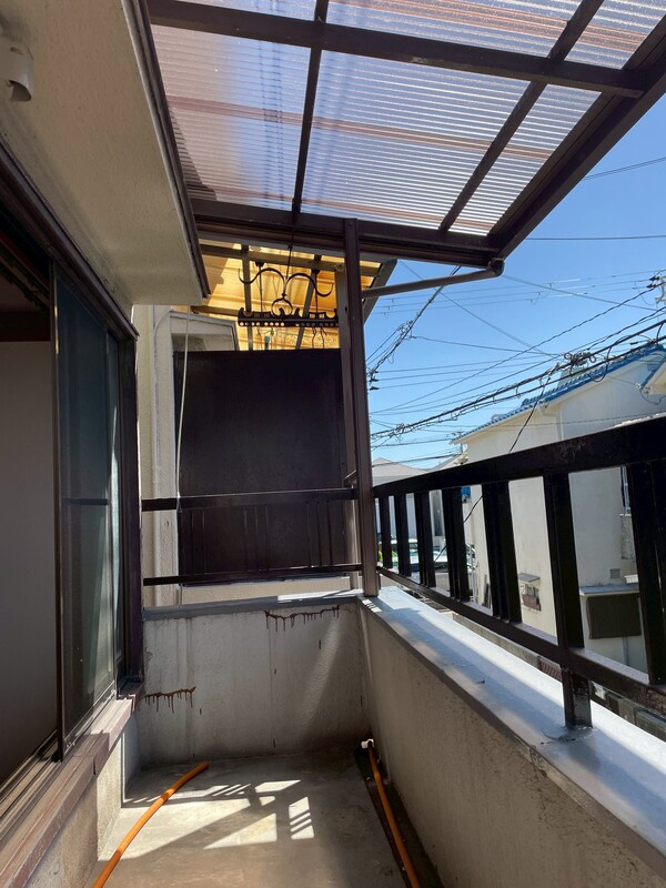 垂水区福田4丁目貸家のバルコニー