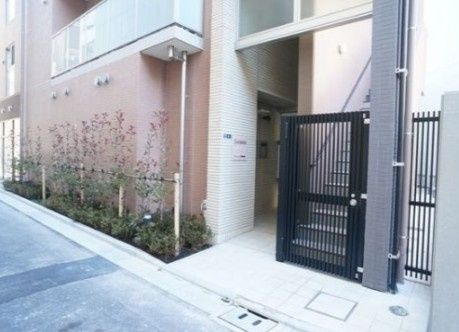 アンシャンテ門前仲町のエントランス|ゆとりのあるエントランスです