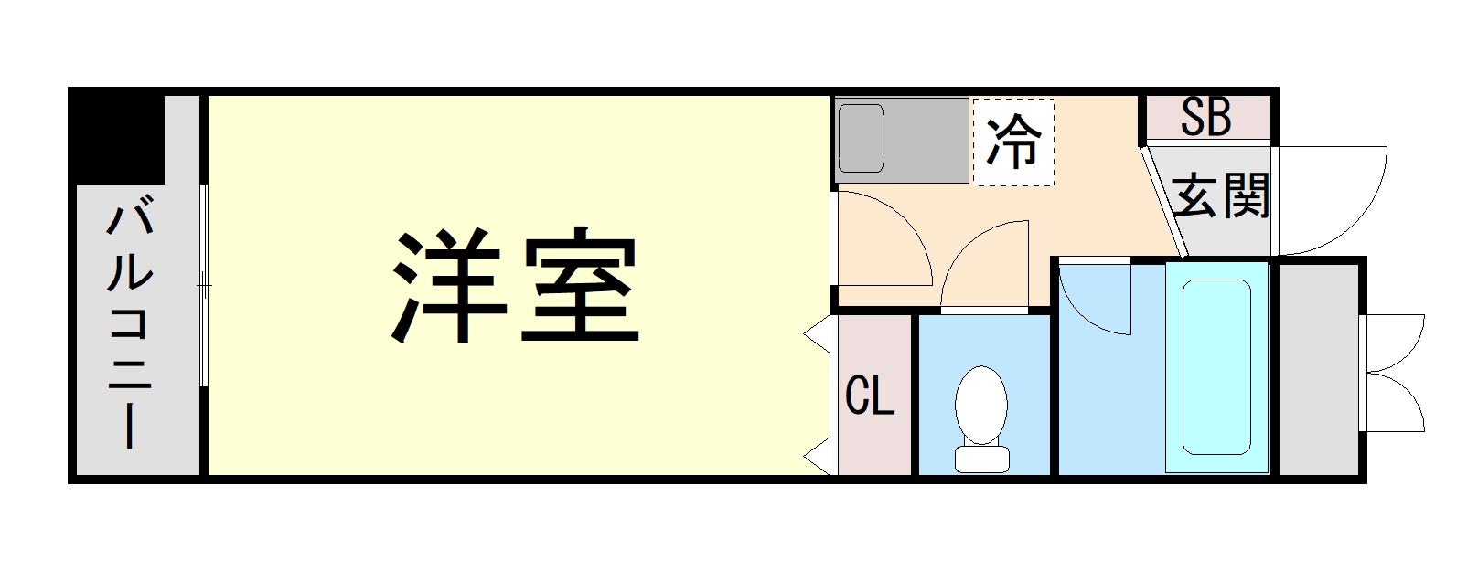 リバーサイド明光の間取り