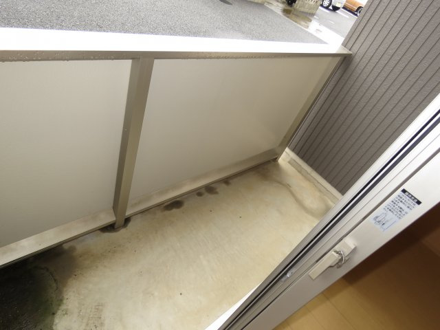 ベルセーヌＢのバルコニー