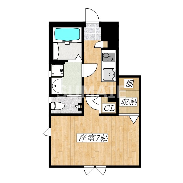 北区田端新町２丁目のアパートの間取り|間取り☆