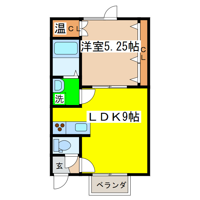 リレイション２の間取り
