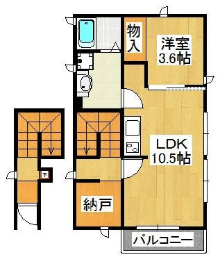 プチメゾン石井の間取り