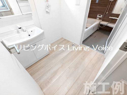 【脱衣所】 | 【仲介手数料０円】秦野市清水町第1　新築一戸建て　 | 秦野市清水町第1　新築一戸建て　