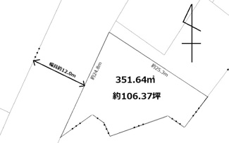 【土地図】 | つくば市宝陽台売地