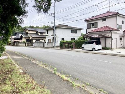 【前面道路含む現地写真】 | つくば市宝陽台売地