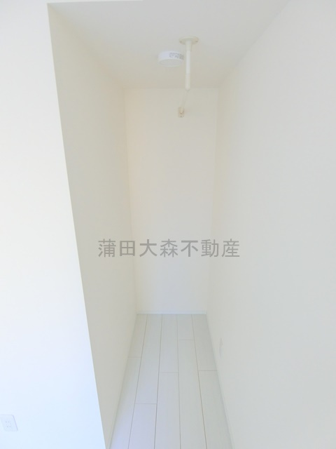 フラシア新蒲田の収納|収納　オープンクローゼット