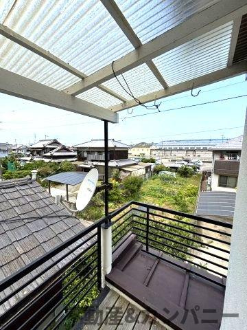 福角町の中古のおうち　松山市福角町中古戸建のバルコニー|バルコニー