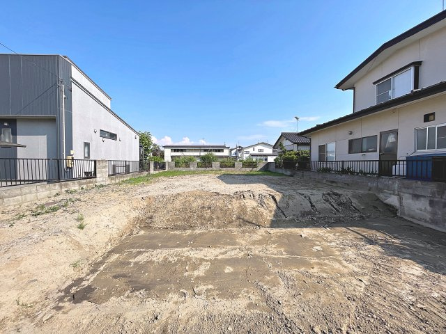 ＜建築条件なし売地＞郡山市大槻町20期　大槻小・大槻中の外観