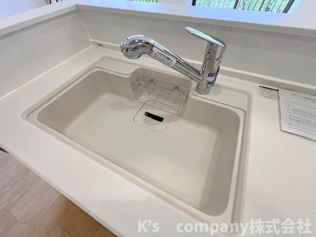 ◎茅ヶ崎市今宿　コスモ茅ヶ崎プレシオ　のキッチン|人造大理石のおしゃれなシンク◇