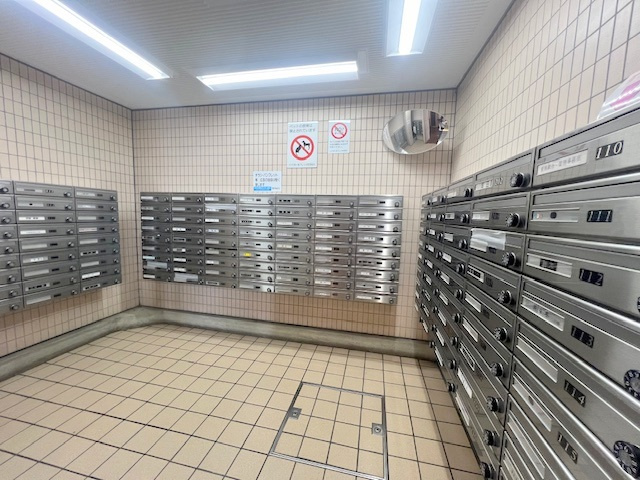 ◎茅ヶ崎市今宿　コスモ茅ヶ崎プレシオ　の設備|郵便受け◇
