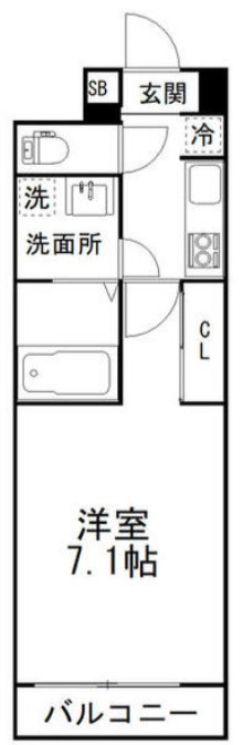 プリズム14番館の間取り