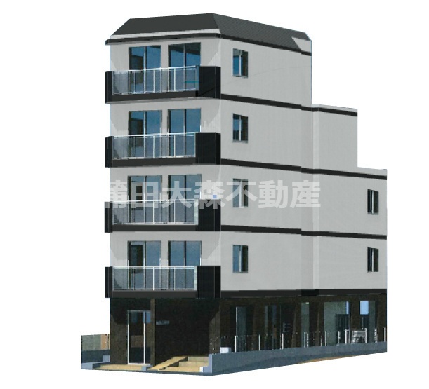 ブロッサムテラス池上の外観パース