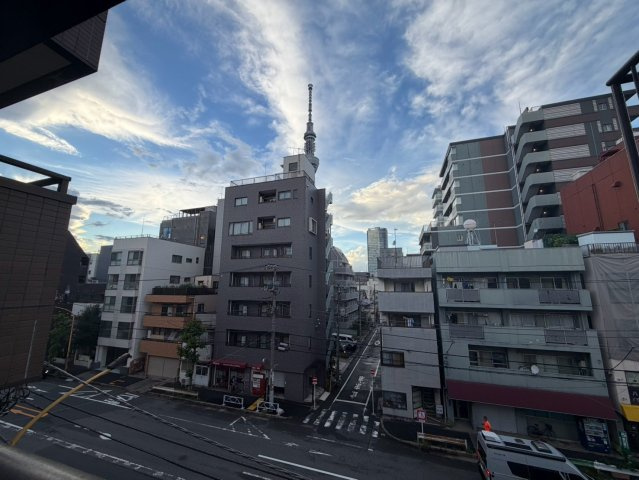 鎗田ビルの展望