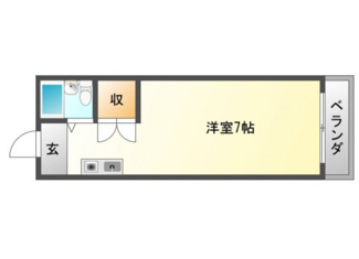 【間取り】 | シャンブル千里山Ⅰ | 間取り★