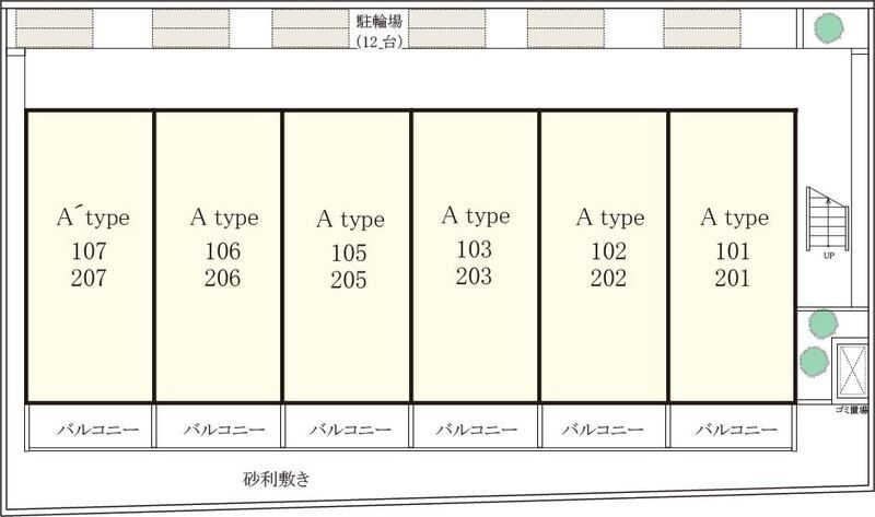 リブリ・横浜西の区画図