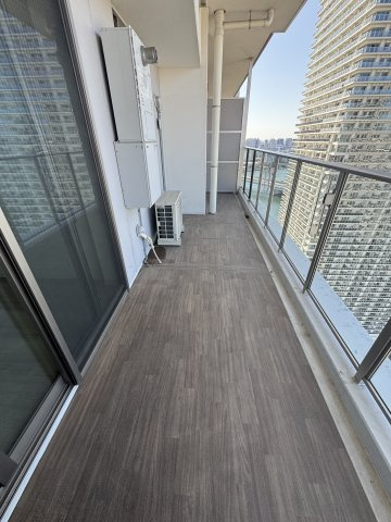パークタワー晴海のバルコニー|バルコニーがあります