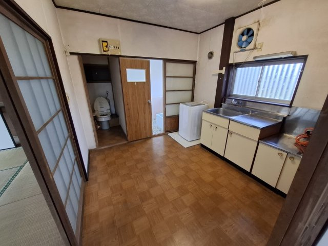 桜川市友部中古戸建てのキッチン|使いやすいキッチンです