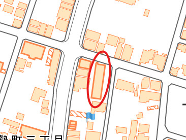 足利市伊勢町1棟マンションの地図