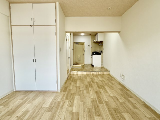 足利市伊勢町1棟マンションの玄関