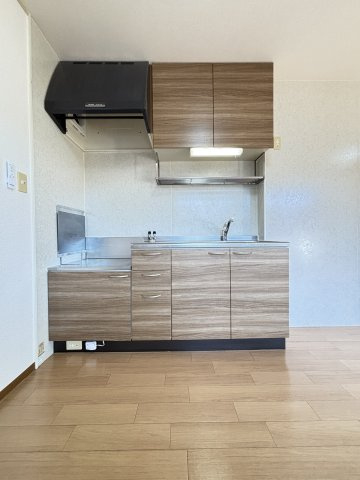 バームクーヘンB棟のキッチン