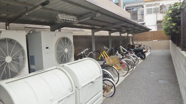 グレイスヴィラのその他共用部分|敷地内に駐輪場あります