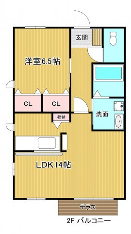【間取り】 | エスペランサ・キモト | エスペランサ・キモト(ＧｏｏｄＨｏｍｅ)