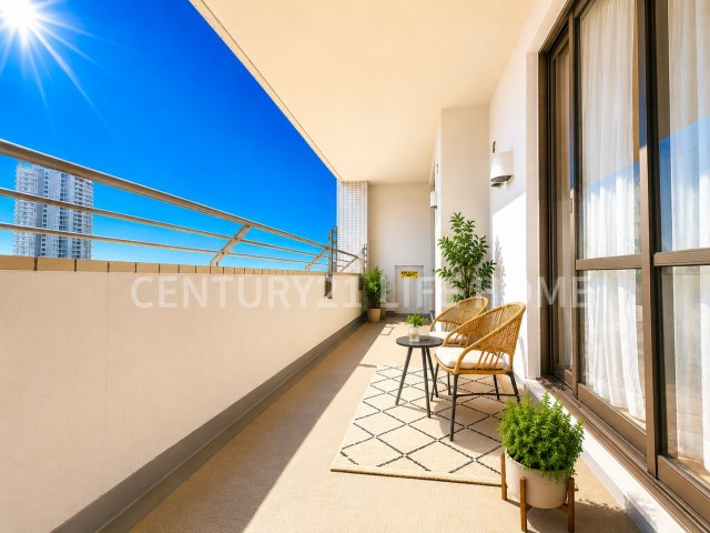 【バルコニー】 | ガーデンセシア弐番館 | 外からの目が気にならないバルコニーで洗濯物が干せます