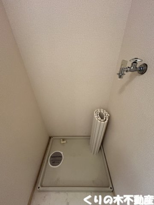 【設備】 | エスポワールあかさき | 室内洗濯機置き場です