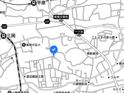 【地図】 | 小諸市御影新田貸家