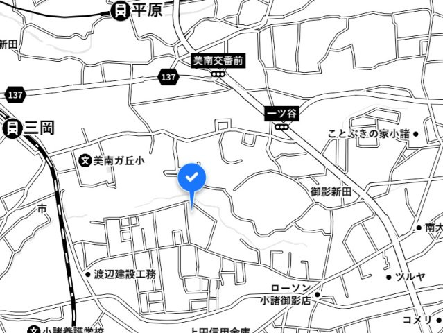 【地図】 | 小諸市御影新田貸家