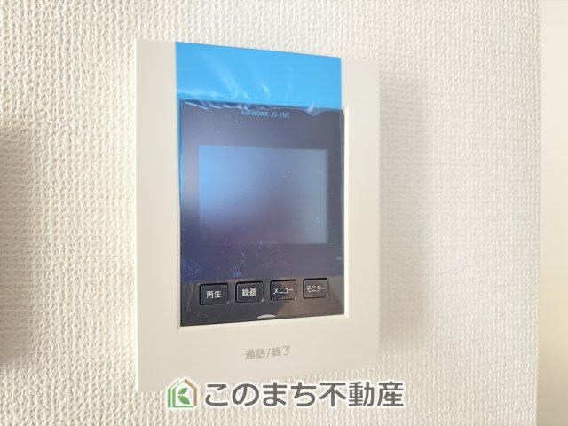 ハートフルタウン宇都宮市双葉2丁目429番の設備|モニタ付きインターホンで防犯面もしっかり安心♪