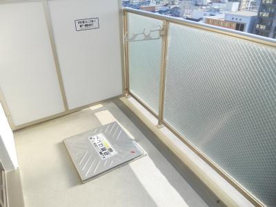 ジョイシティ二条城前のバルコニー