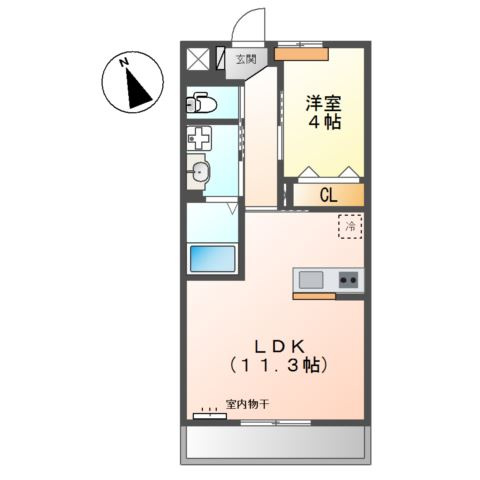 【間取り】 | メゾン　ボヌール