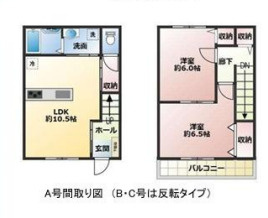 マーベラス西岡本Ⅱの間取り