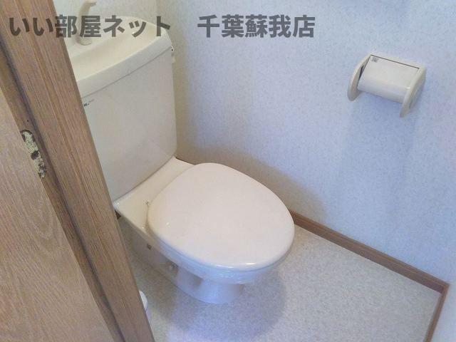 メゾンソレイユⅡのトイレ|トイレもきれいです