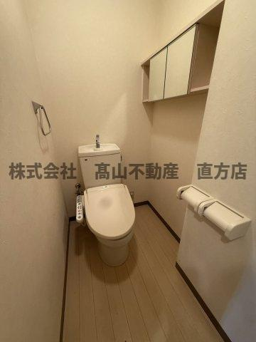 宮若市龍徳のアパートのトイレ