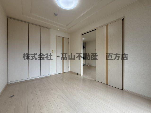 宮若市龍徳のアパートの洋室