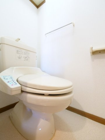 ハイツリー21　D棟のトイレ|※写真は別の部屋のものです。