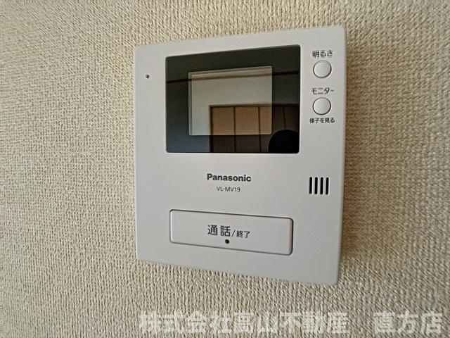 直方市大字感田のアパートのセキュリティ