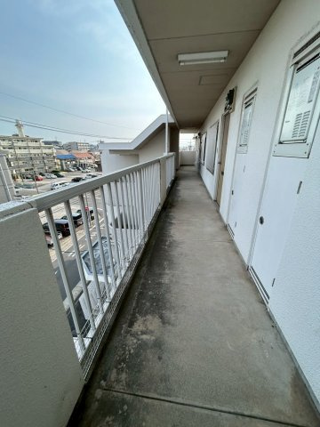名古屋市南区大堀町　一棟マンションのバルコニー