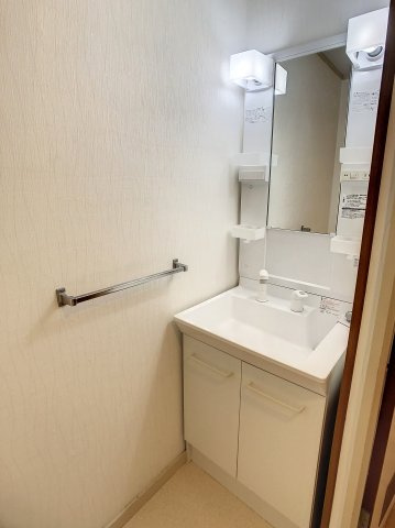 直方市神正町の賃貸マンションの洗面所