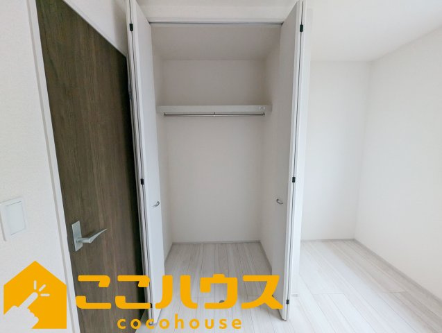 与那原町与那原　新築戸建て　全4棟　4号棟の収納|使いやすいクローゼット付き♪
