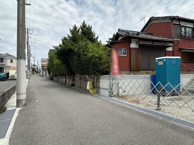 明石市太寺大野町新築戸建１号地の前面道路含む現地写真|2026年６月6日撮影