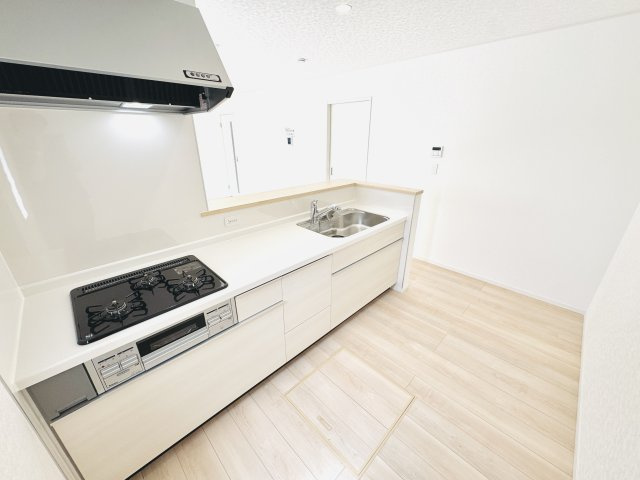 Cradle Garden桐生市境野町第7　新築住宅 1号棟のキッチン