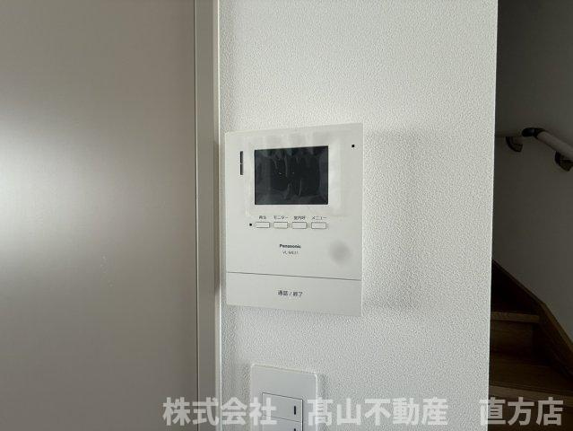 直方市大字感田のアパートのセキュリティ